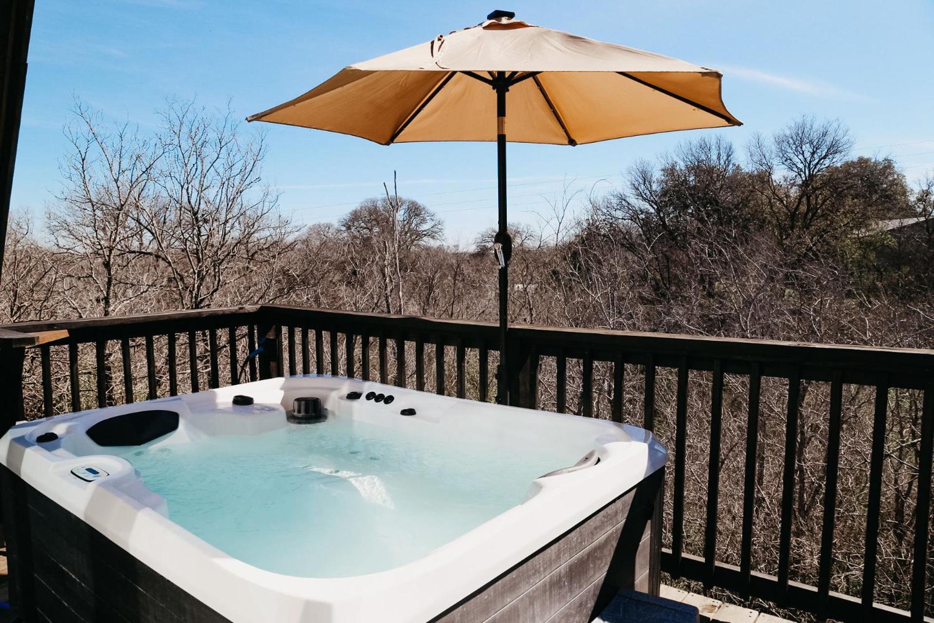 הוילה ניו בראונפלס Dean'S Den: Private Deck W/ Jacuzzi And A View מראה חיצוני תמונה
